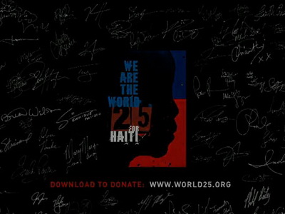 We Are The World, za Haiti
