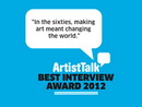 Nagradni konkurs projekta Artist Talk za video intervju sa umetnicima