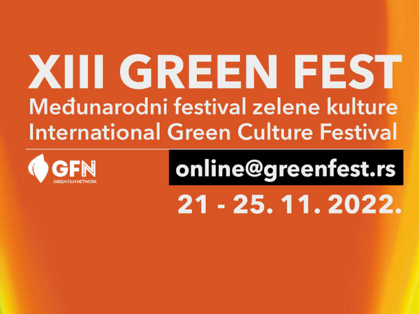 13. Green Fest onlajn, besplatno dostupan