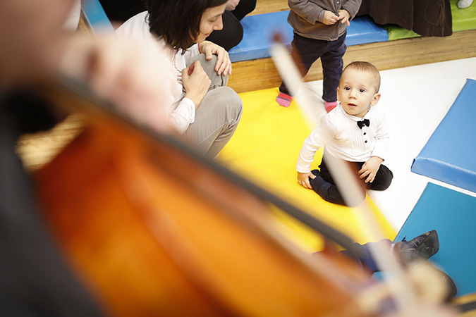 Aprilski koncerti za bebe u Filharmoniji