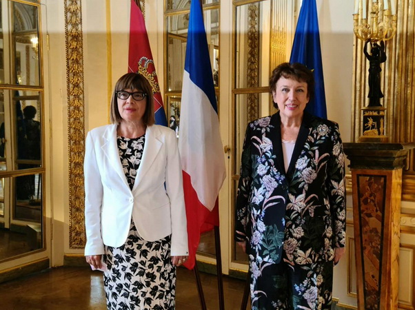 Maja Gojković i francuska ministarka kulture o saradnji