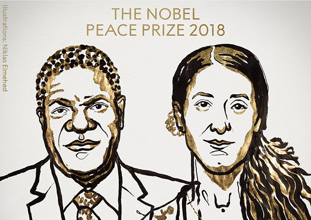 Nobelova nagrada za mir Mukvegeu i Nađi Murad