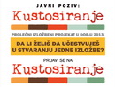 Poziv Kustosiranja na Prolećni izložbeni projekat u DOB-u