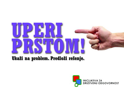 Uperi prstom