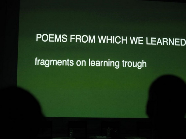 poems from which we learn