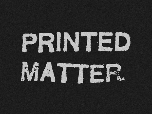 printed matter